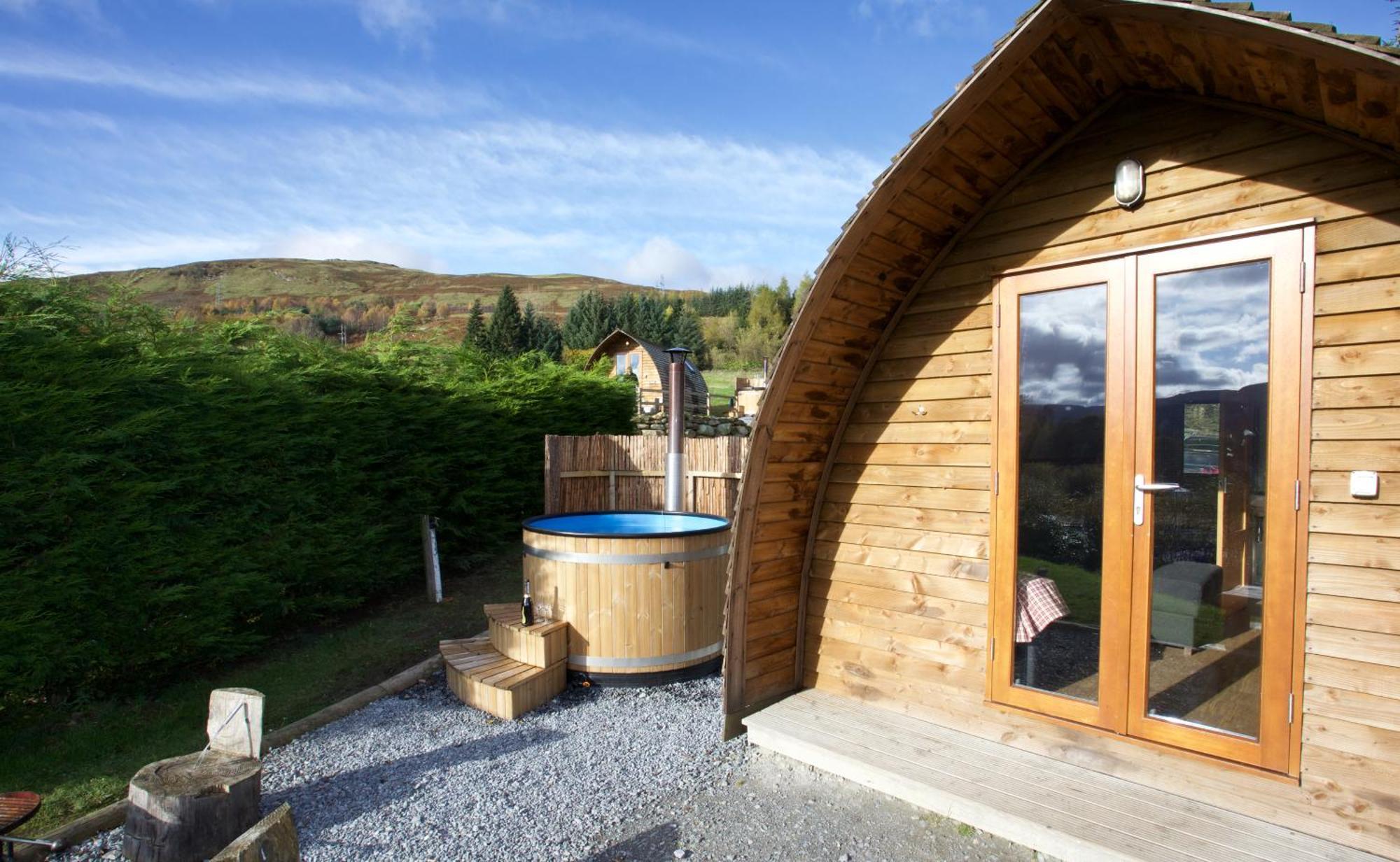 Loch Tay Highland Lodges And Glamping Park Morenish المظهر الخارجي الصورة